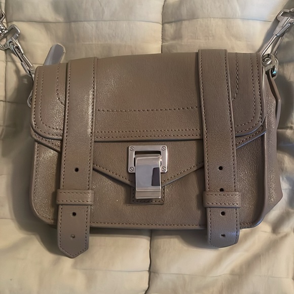 Proenza Schouler PS1 Mini Bag in taupe - Picture 7 of 13